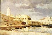 Albert Lebourg The Port of Algiers oil on canvas
